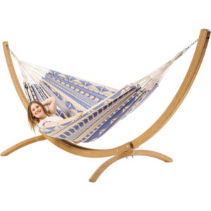Hammock Ibiza Beach Club with wooden stand 350