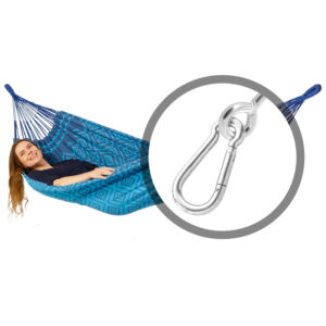 Hammock Tones of Aqua with hanging kit