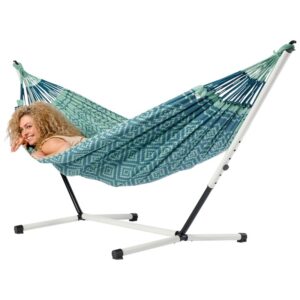 Hammock Tones of Basil with metal stand