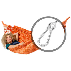 Hammock Tones of Cinnamon with hanging kit