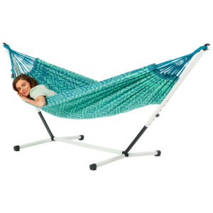 Hammock Tones of Pistache with metal stand
