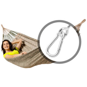 Hammock Tones of Poppyseed with hanging kit