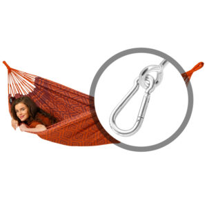 Hammock Tones of Redbush with hanging kit