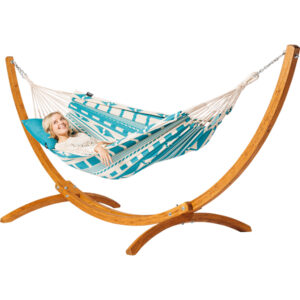 Hammock Ibiza Harbour with wooden stand 300